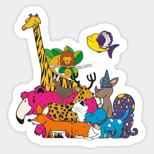 Stranimali Sticker